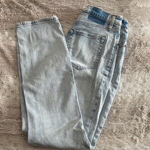 Abercrombie & Fitch Light Blue High-Rise Jeans